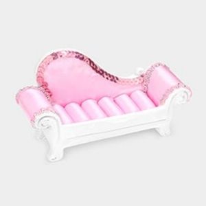 Pink sofa jewelry holder